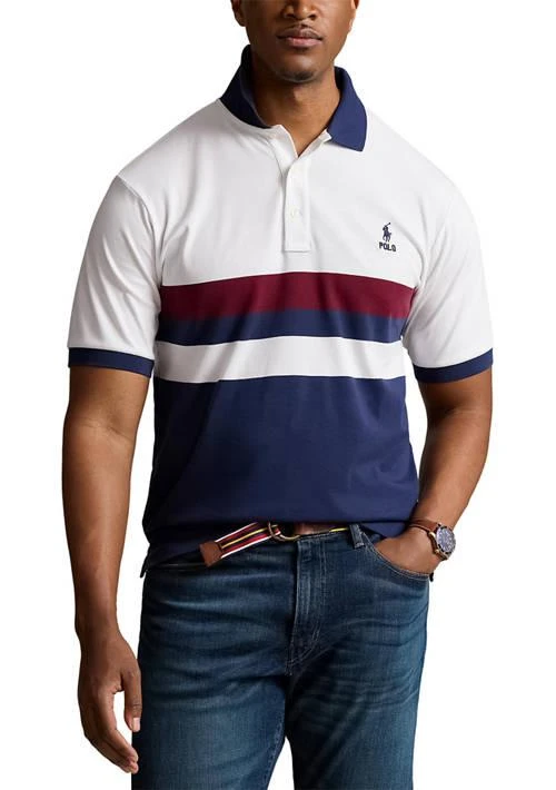 Ralph Lauren Ralph Lauren Big Tall Color Blocked Soft Cotton Polo Shirt 1