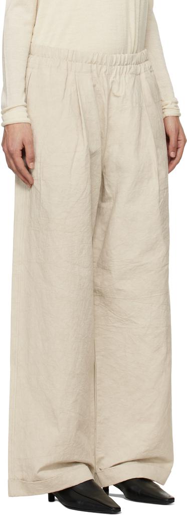 LAUREN MANOOGIAN Beige Tall Trousers