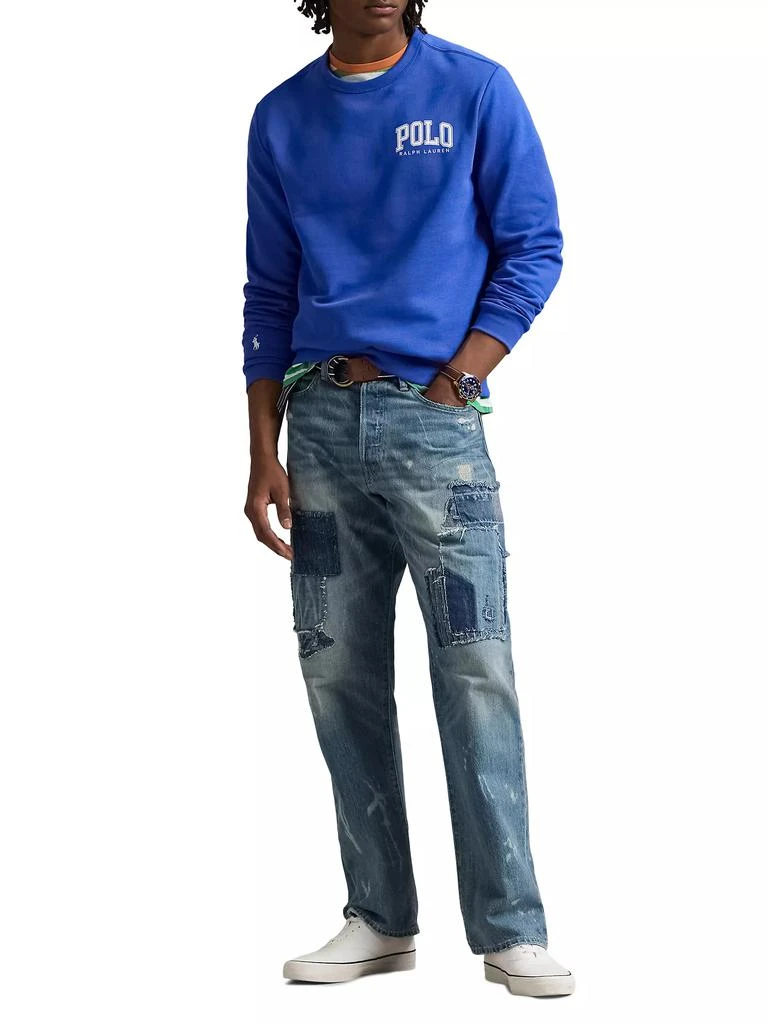 Ralph Lauren Polo Logo Fleece Crewneck Sweatshirt 2