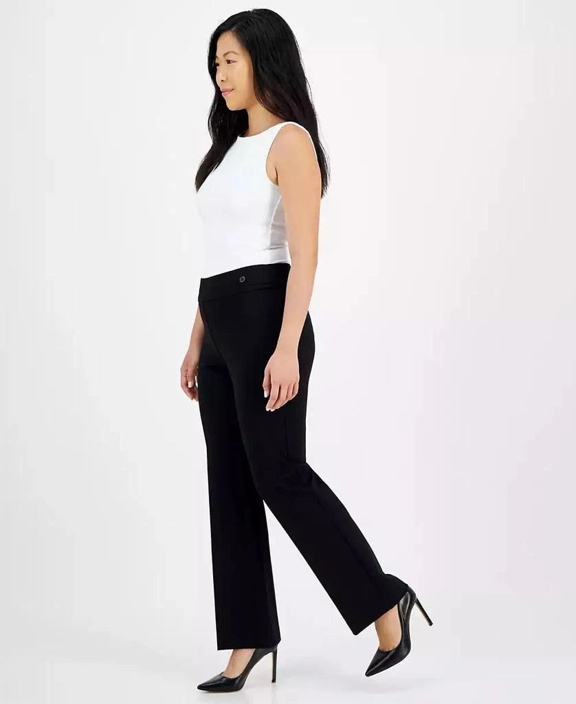 AK Anne Klein Petite Pull-On Side-Tab Trousers 3