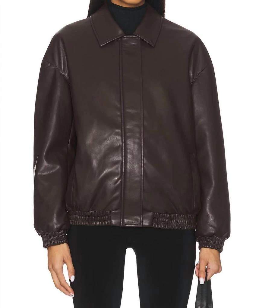 Enza Costa Enza Costa - Bomber Leather Jacket 4