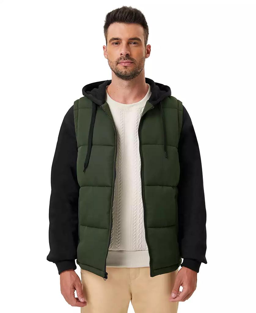 HAWKE & CO Men's Puffer Vest & Hoodie