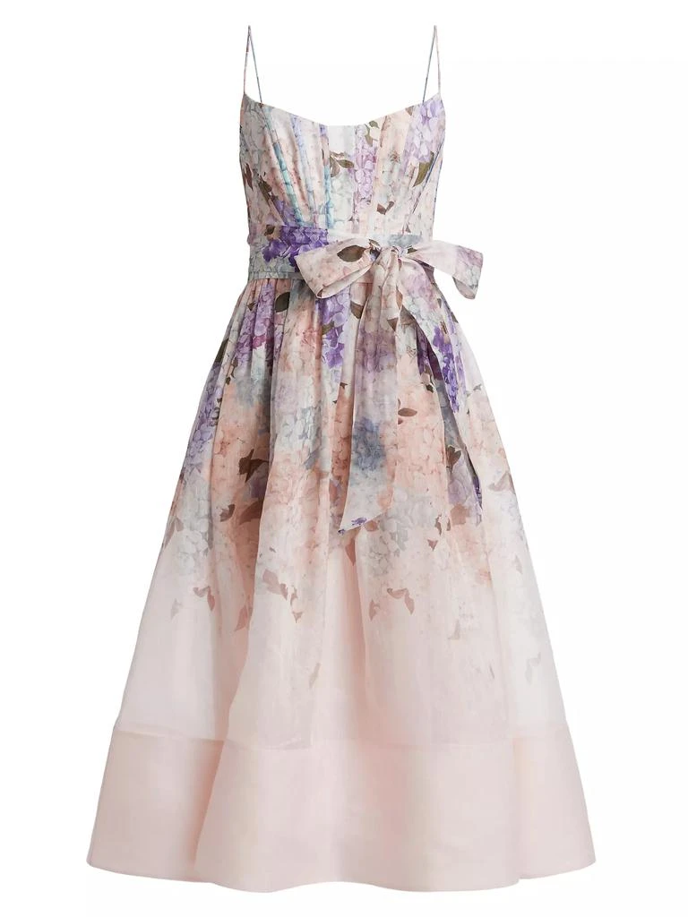 Zimmermann Bliss Floral Corset-Style Cocktail Dress 1