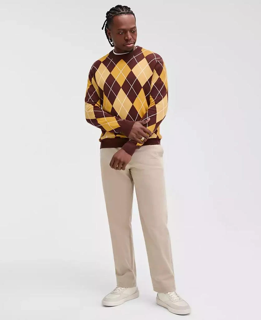 Club Room Men
s Argyle Crewneck Sweater, Exclusively at Macy
s 3