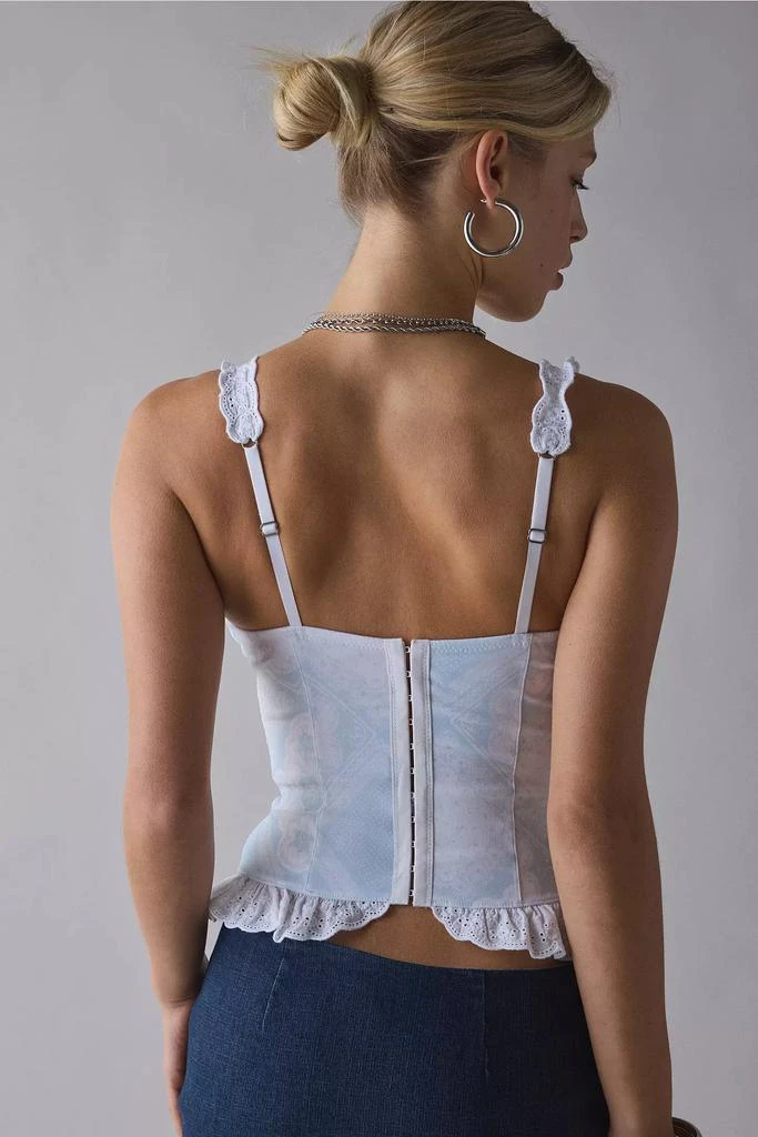 Out From Under Out From Under Love Spell Lace-Up Peplum Corset Top 3