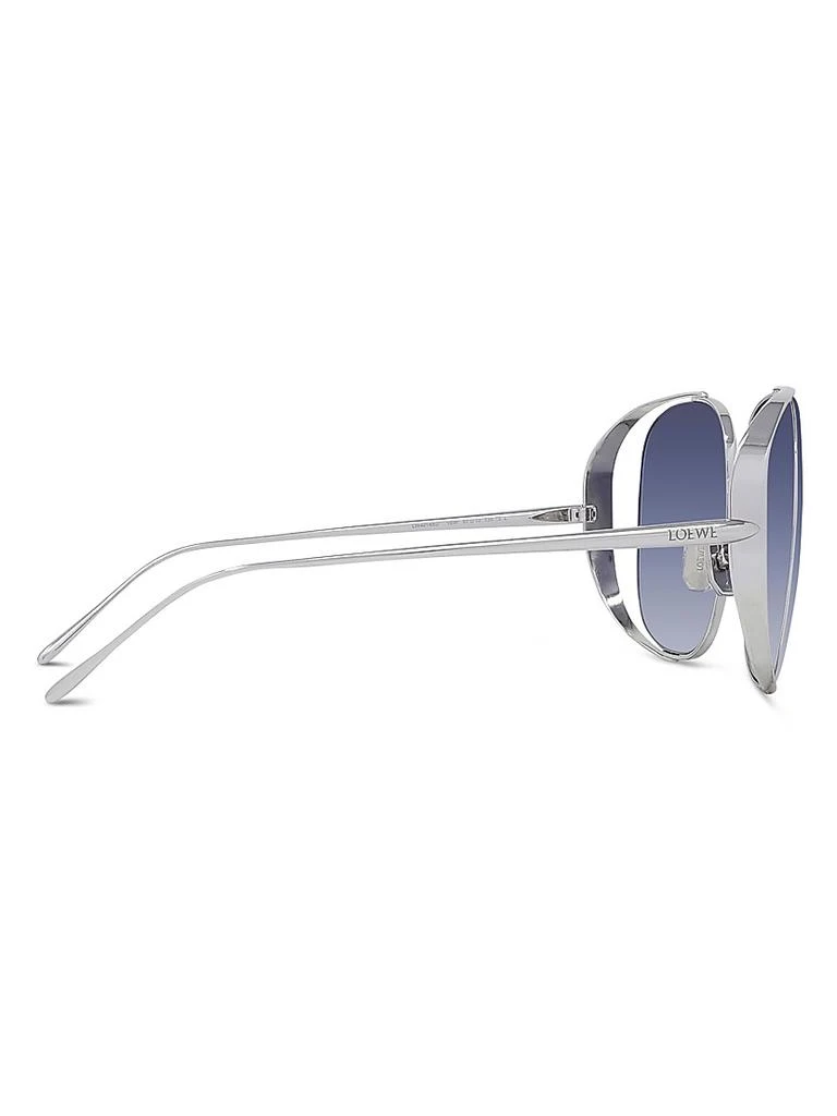 Loewe Signature 57MM Rectangular Sunglasses 7