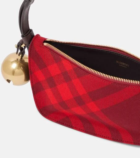 Burberry Shield Mini Burberry Check shoulder bag 3