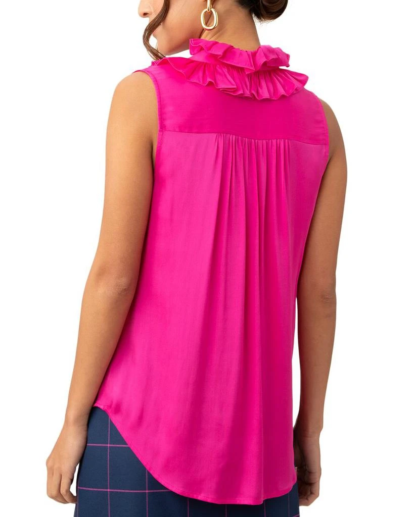 Trina Turk Cinzia Silk-Blend Top 2