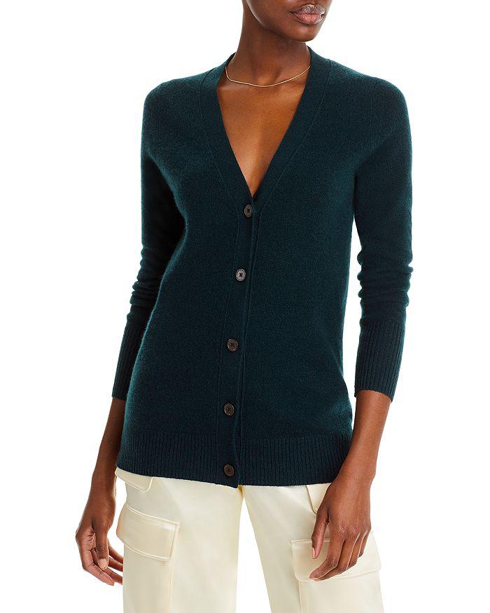 C by Bloomingdale's Cashmere Cashmere Grandfather Cardigan - 100% Exclusive