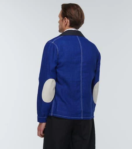 Junya Watanabe x Roy Lichtenstein linen and cotton jacket 4
