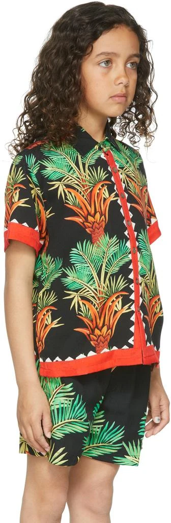 Endless Joy SSENSE Exclusive Kids Black Date Palm Short Sleeve Shirt 2
