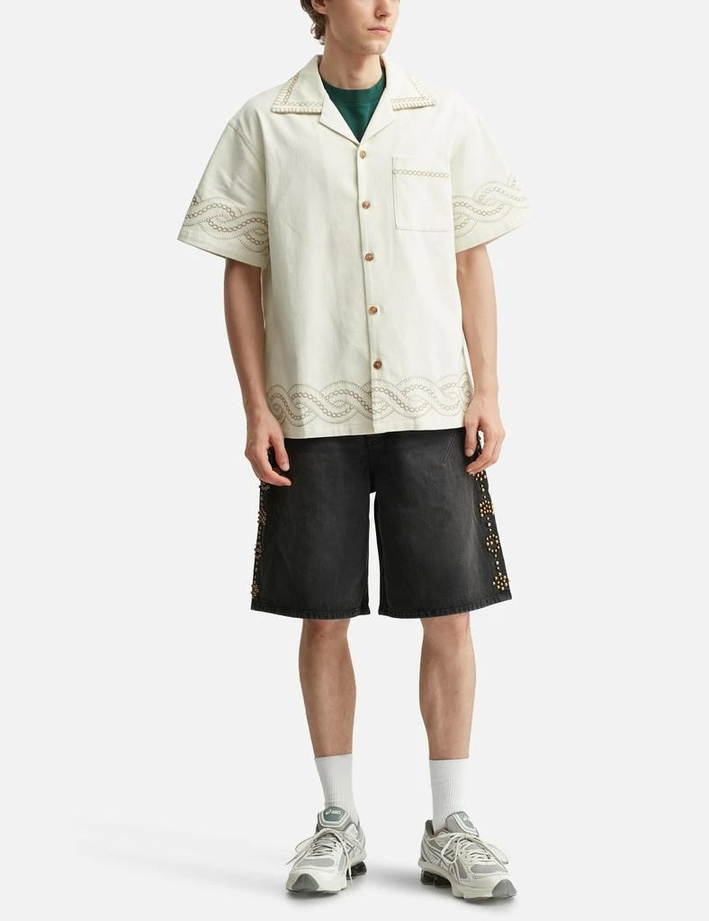 Drôle de Monsieur La Chemise Brodée Tresses 5