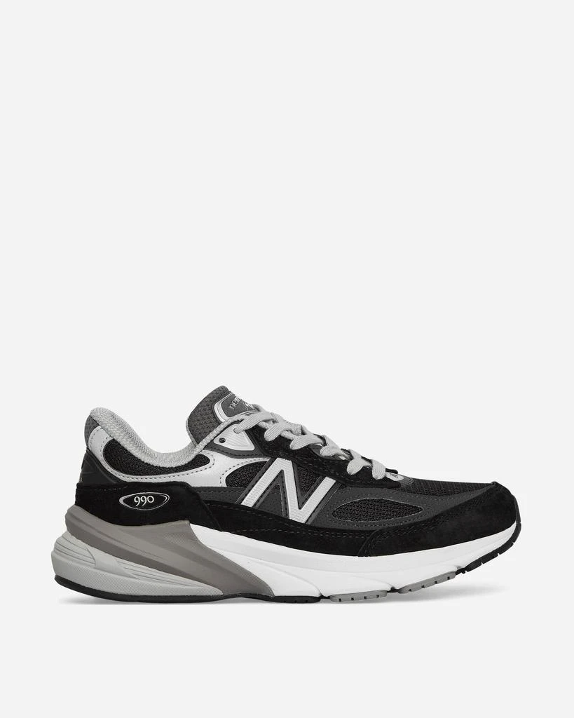 New Balance Women's Made in USA 990v6 Sneakers Black / White 2