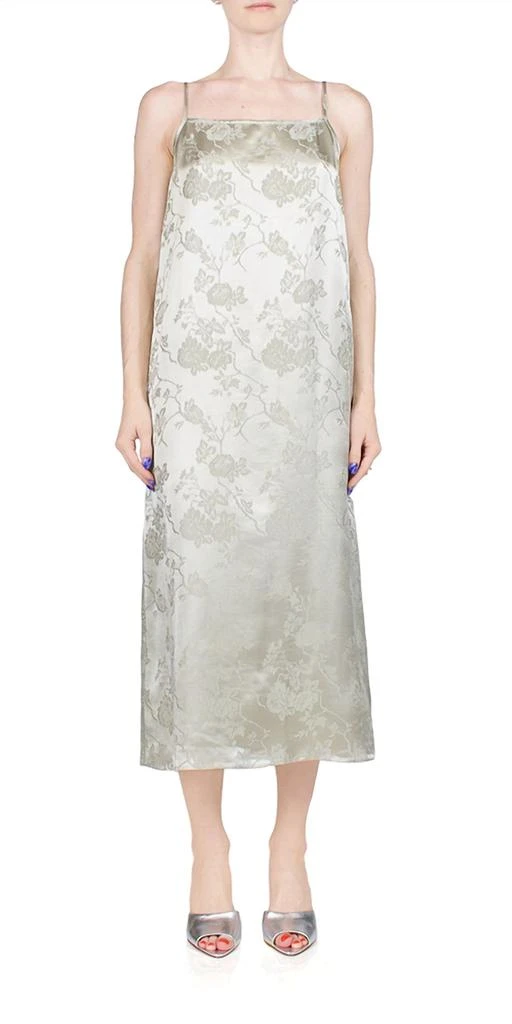 6397 6397 - Jacquard Slip Midi Dress 1