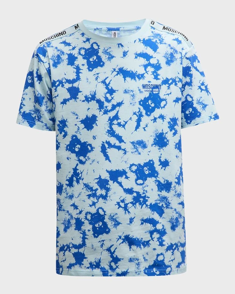 Moschino Men's Tie-Dye Underbear T-Shirt 2