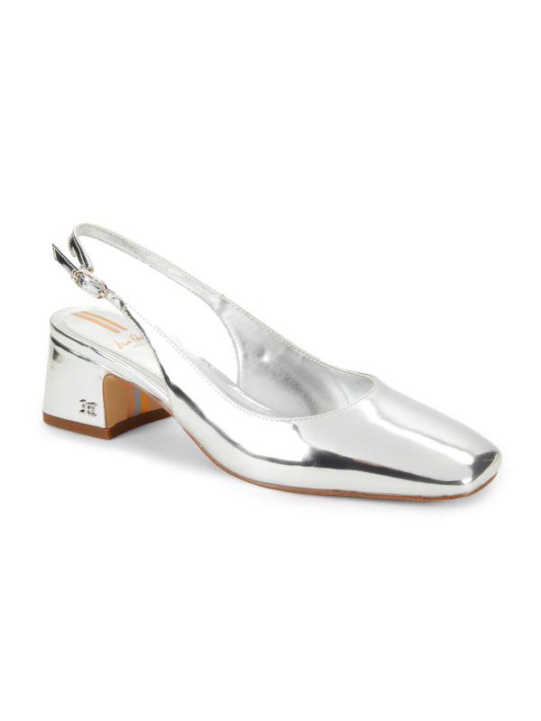 Sam Edelman Terra 50MM Patent Leather Slingback Pumps