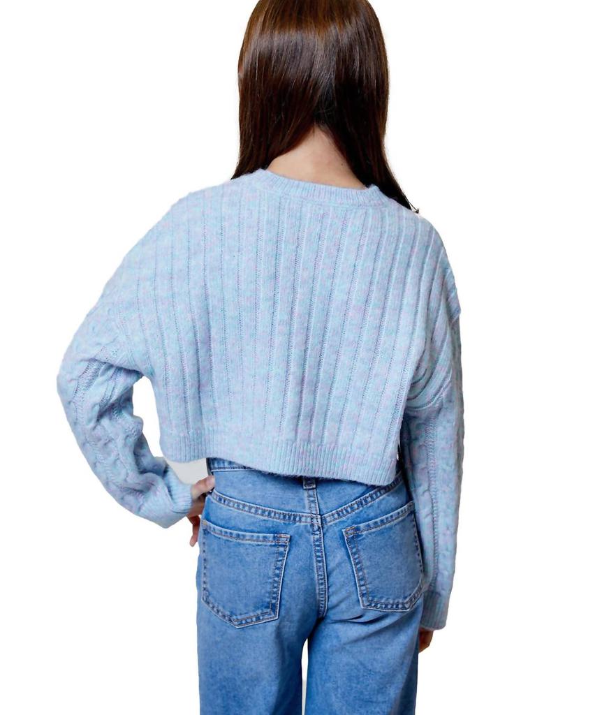 Design History Design History - Girls Long Sleeve Sweater