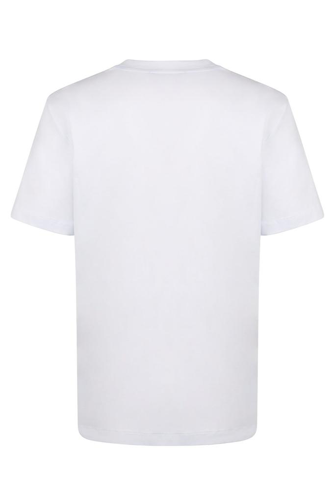 MSGM MSGM Logo-Embroidered Crewneck T-Shirt - T-Shirts