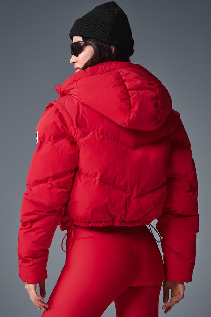 ALO Yoga/Glacier Puffer パファージャケット Glacier Puffer - Espresso | Alo Yoga