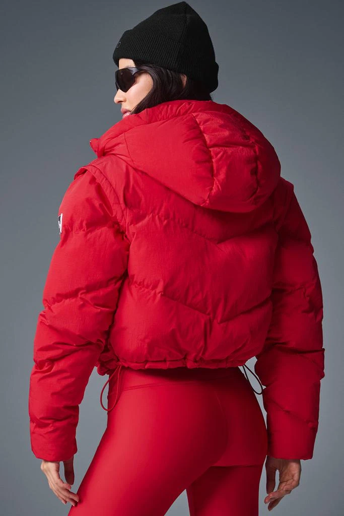 Alo Glacier Puffer - Bold Red 3