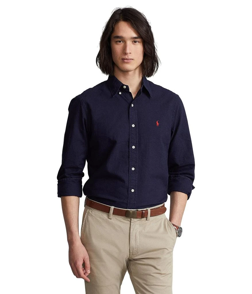 Ralph Lauren Classic Fit Garment Dyed Oxford Shirt 1