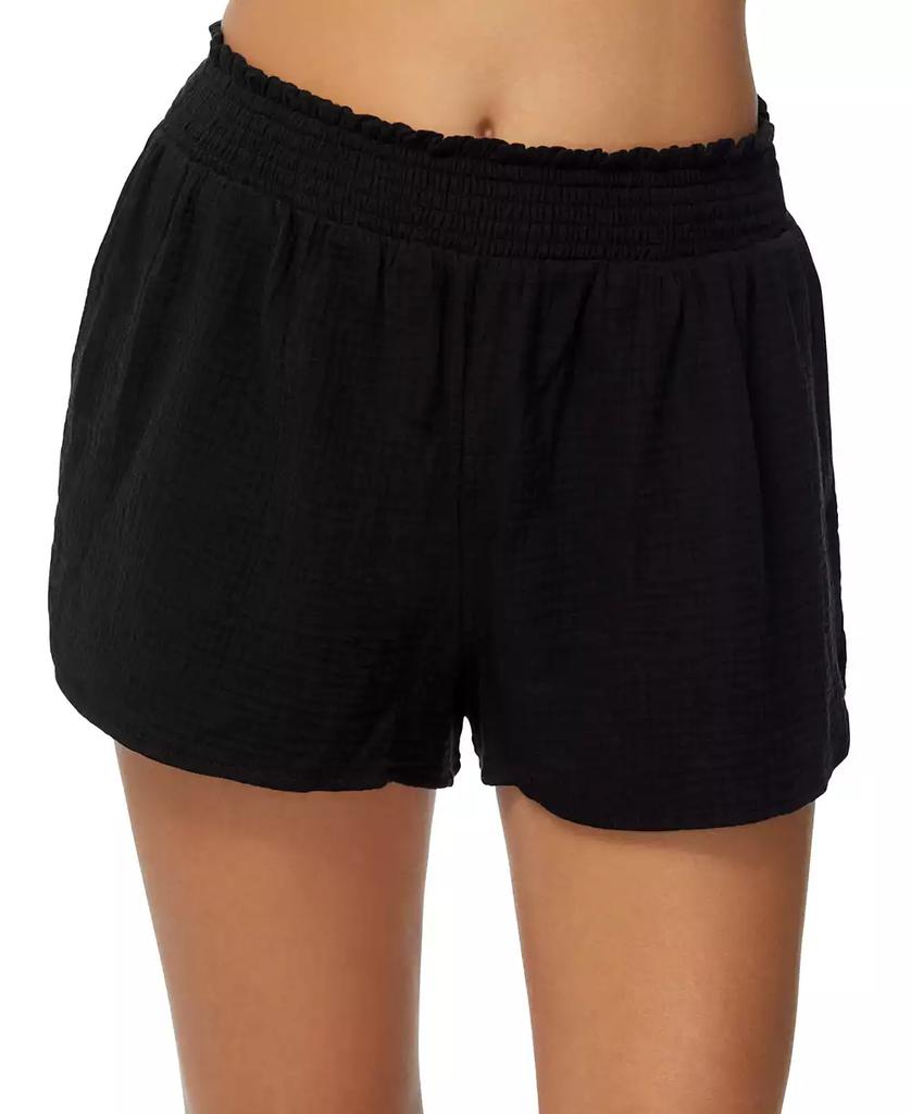 RAISINS Juniors' Encinitas Cotton Pull-On Cover-Up Shorts