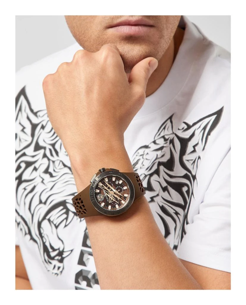 Plein Sport Thunderstorm Chrono Silicone Watch 5