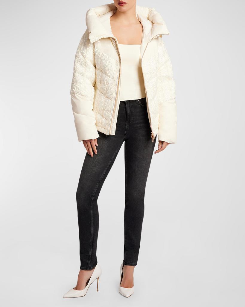 Blanc Noir Irina Boucle Puffer Jacket