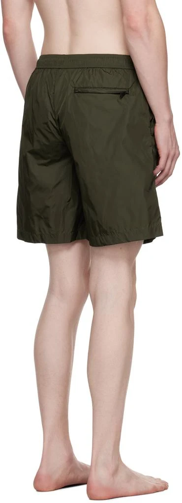 Moncler Green Patch Swim Shorts 3