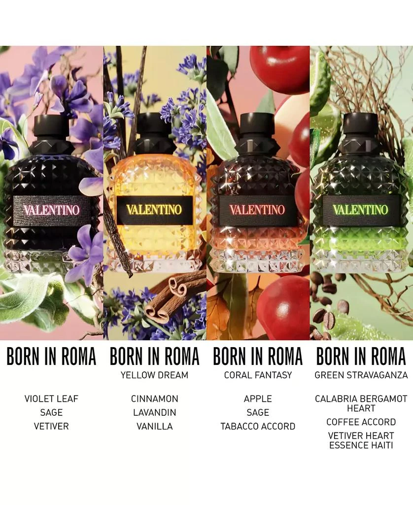 Valentino Uomo Born In Roma Coral Fantasy Eau de Toilette Spray, 3.4 oz. 7