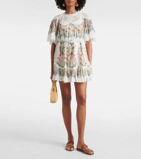 farm rio sweet bloom mini dress FARM Rio Sweet Bloom Bouquet Dress