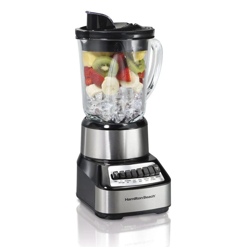 Hivvago 700-Watt Multi-Function Kitchen Countertop Blender with Glass Pitcher