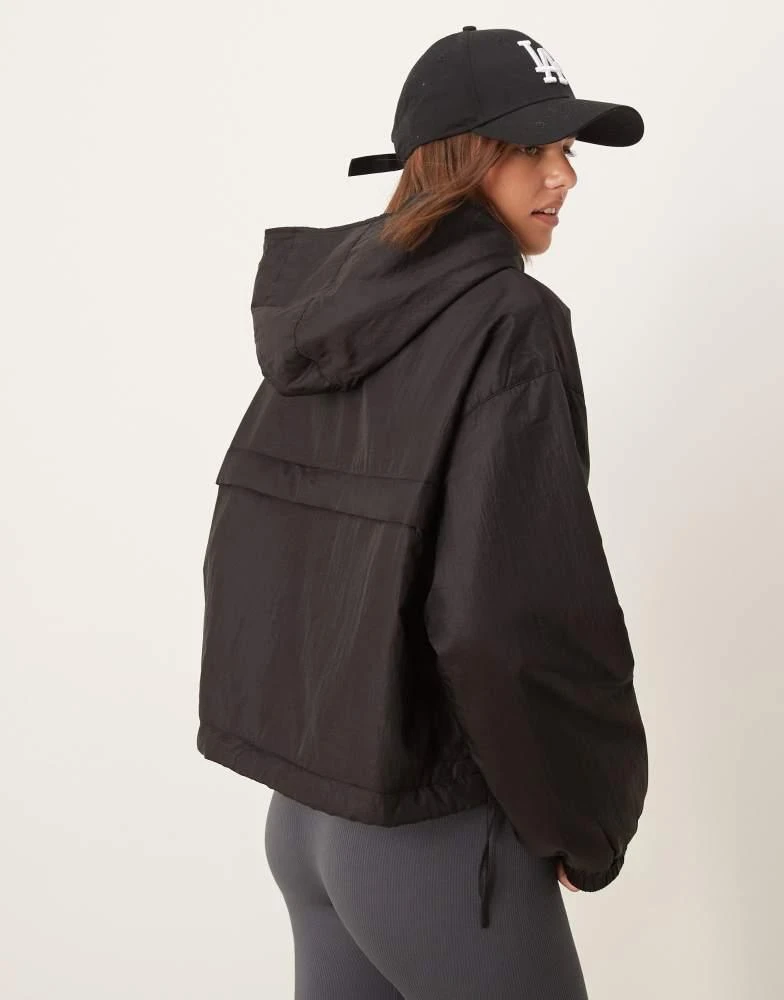 Pimkie Pimkie hooded bomber jacket in black 4