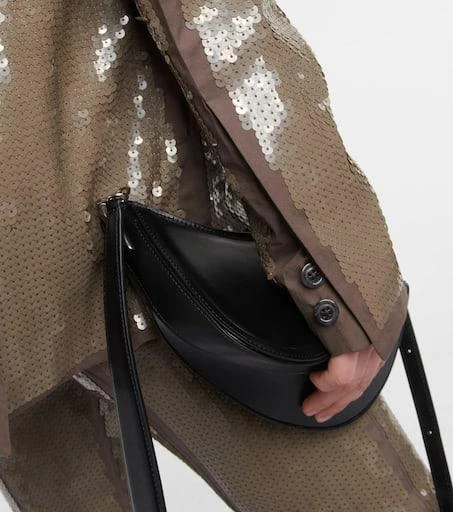 Rick Owens Sequined single-breasted cotton blazer 5