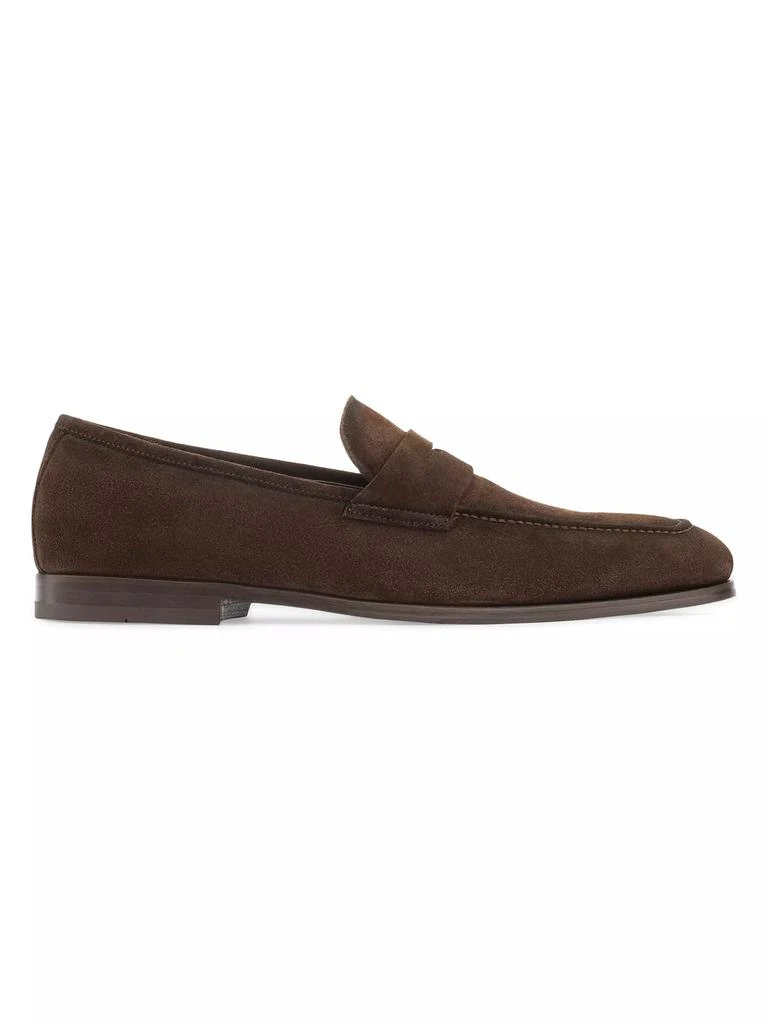 To Boot New York Ronny Suede Penny Loafers 1