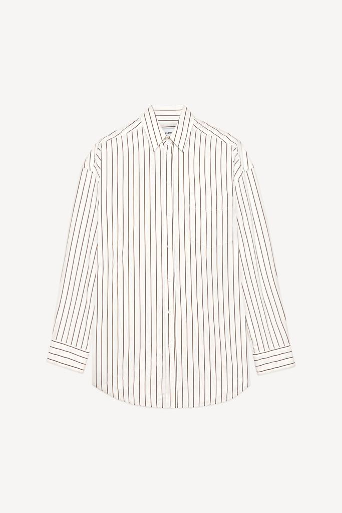 Margaux Lonnberg Margaux Lonnberg - Chemise Wenders Brown Stripes