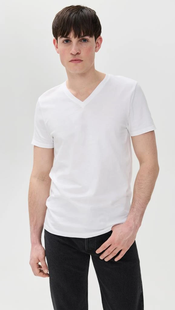 Calvin Klein Cotton Classic 3-Pack V Neck T-Shirt 2