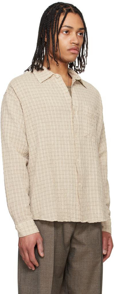 mfpen Beige Executive Shirt