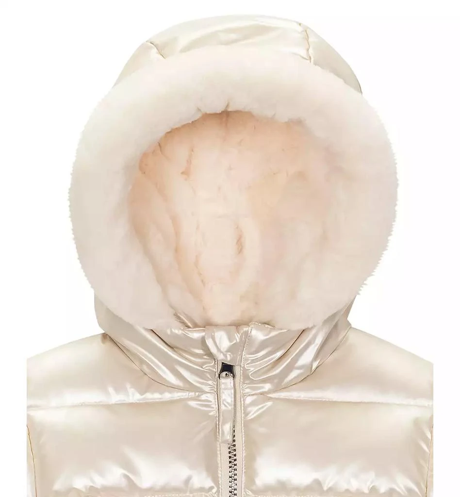 S Rothschild 
CO Toddler 
Little Girls
 Metallic Quilted Jacket 3