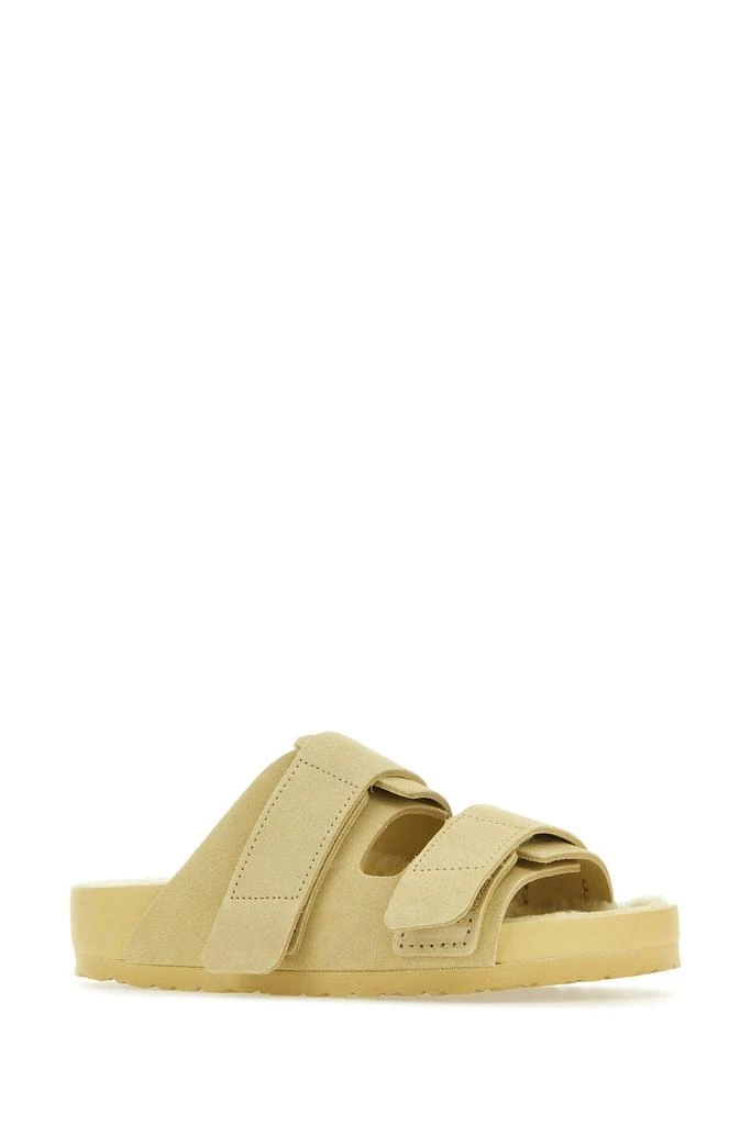 Birkenstock Beige suede Birkenstock X Tekla Uji slippers 1