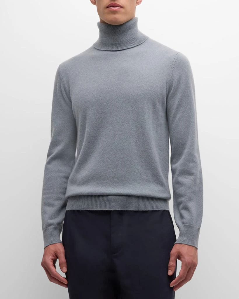 Neiman Marcus Men's Cashmere Turtleneck Sweater 4