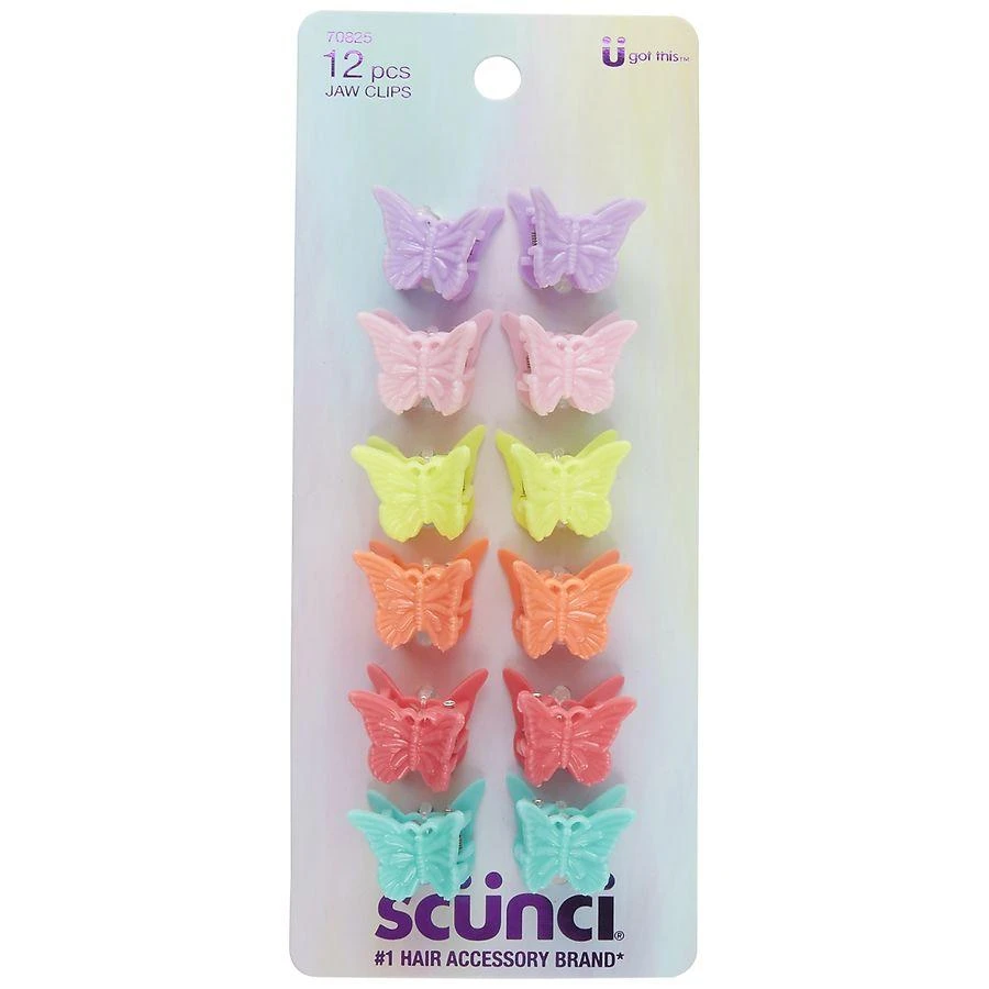 Scunci Mini Butterfly Claw Clips
