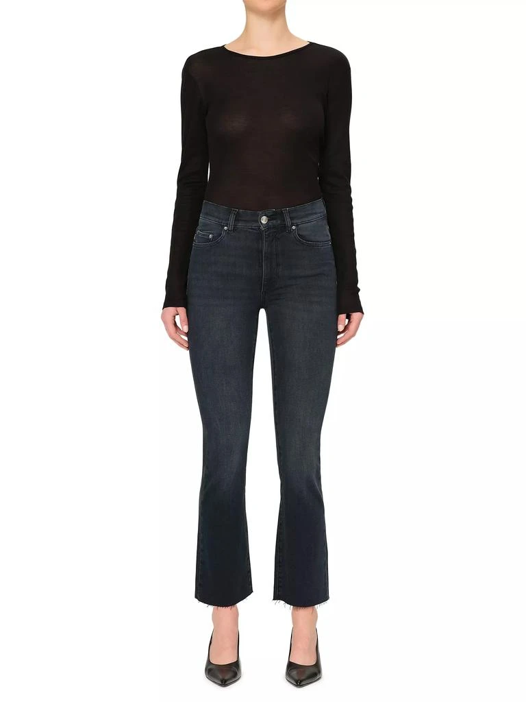 DL1961 Bridget Boot High Rise Instasculpt Crop Jeans 2
