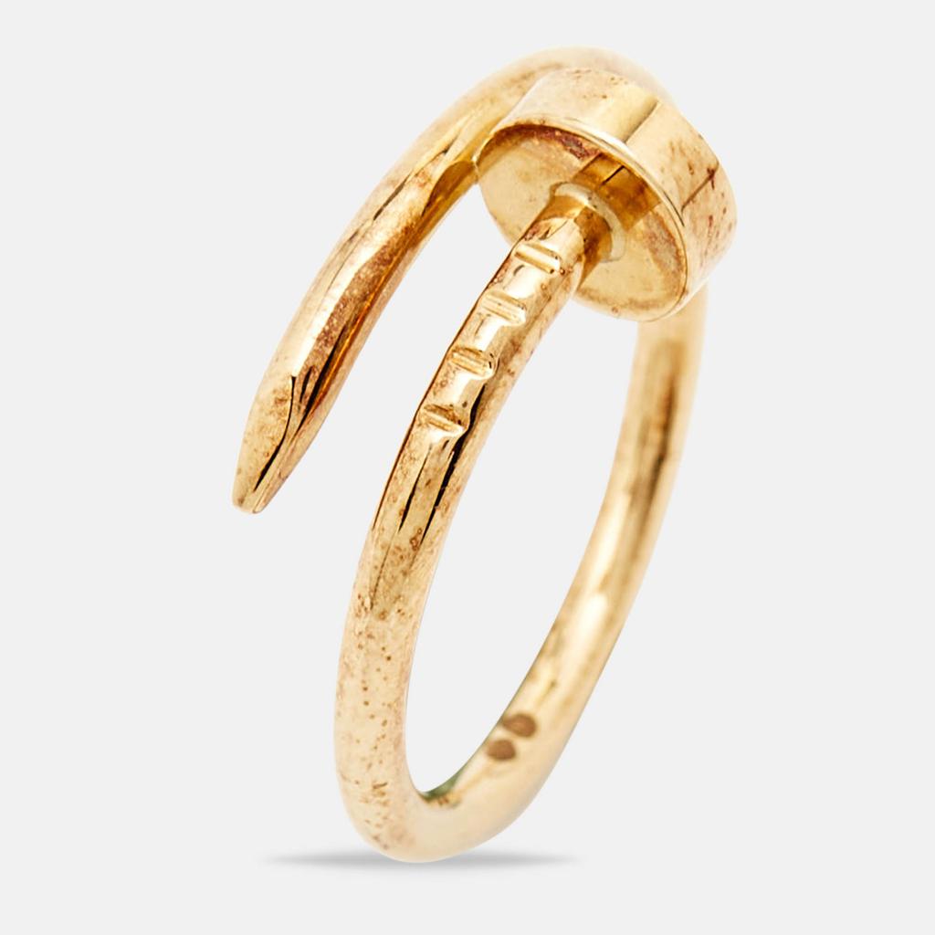 Cartier Cartier Juste Un Clou 18k Yellow Gold Small Model Ring Size 48