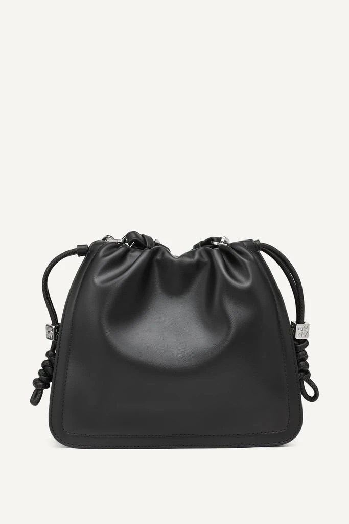 DKNY HALLE LOGO DRAWSTRING CROSSBODY BAG 4