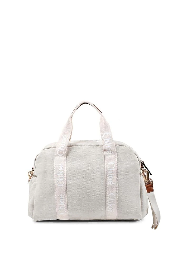 Chloé Beige Changing Bag For Babykids With Logo 2