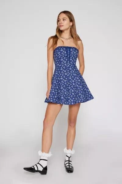 Kimchi Blue Kimchi Blue Addison Strapless Fit & Flare Mini Dress 4