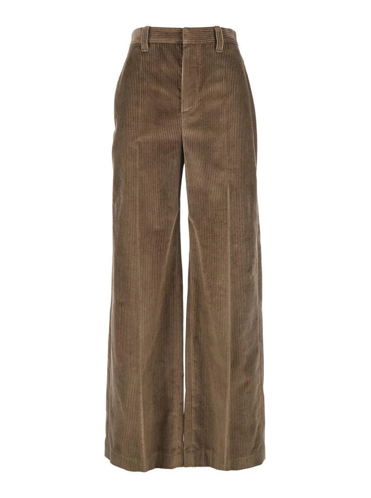 Brunello Cucinelli Brunello Cucinelli Monili Detailed Straight Leg Trousers from Cettire