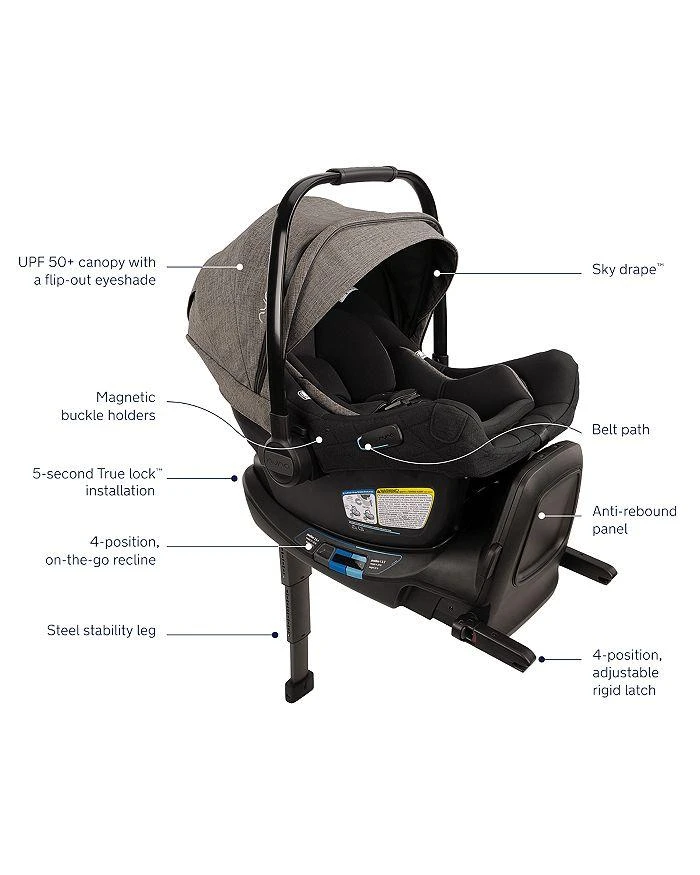 Nuna x Bloomingdale’s PIPA AIRE RX Infant Car Seat - Exclusive 4