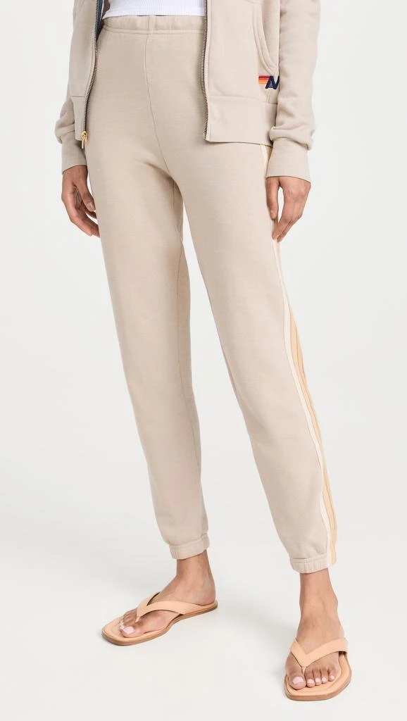 Aviator Nation 5 Stripe Women's Sweatpants 1